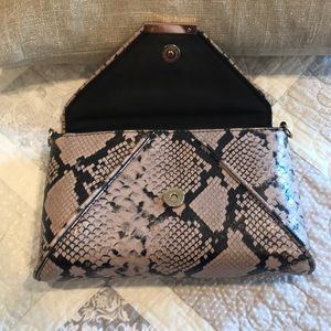 SNAKESKIN Crossbody purse